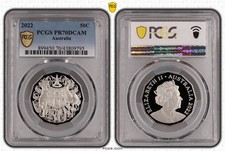 2022 Proof Fifty Cent 50c