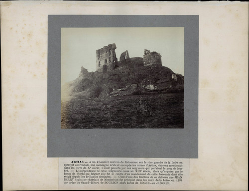 France retournac château - france,, retournac,