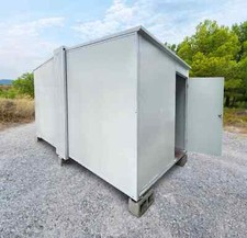 Modulo prefabbricato estensibile 10mq, monoblocco capanno attrezzi ufficio 
