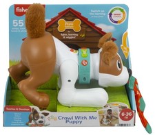 Fisher-Price 123 Crawl With Me cucciolo giocattolo per bambini