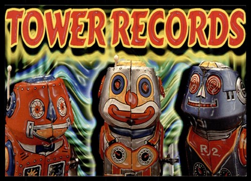 Tower records clown rebots - tower,