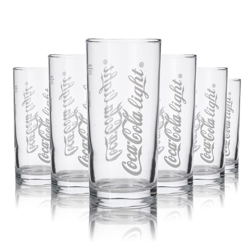 Bicchieri vetro coca cola - bicchieri,