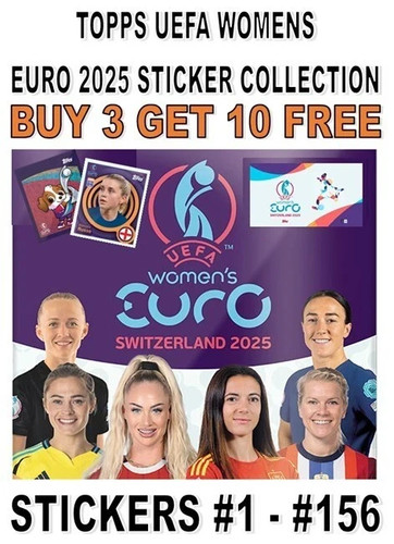 Topps donna euro 2025 - euro,