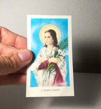 SANTINO S.MARIA GORETTI PREGHIERA DA COLLEZIONE - (125)