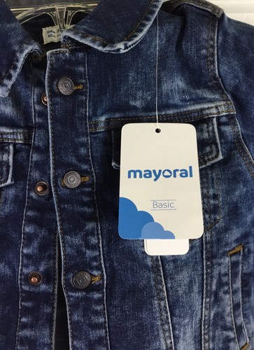 Giacca jeans mayoral bambina - giacca,