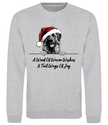 Felpa leonberger natale - natale, cane