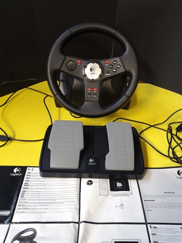 Volante pedaliera per pc - e,