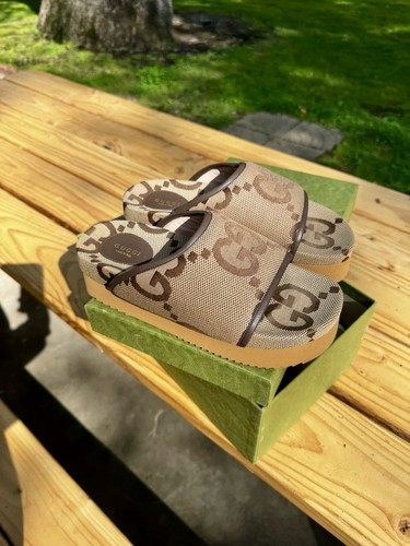 Gucci jumbo nappa - gg, canvas