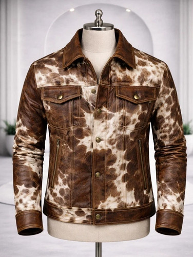 Giacca uomo pelle bovina - , stile
