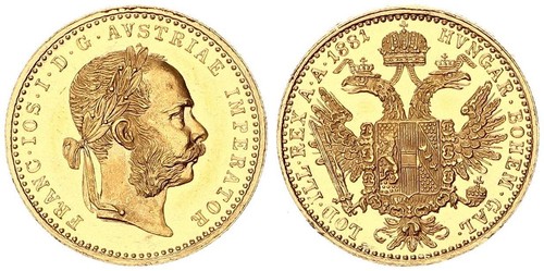Austria ungheria ducato oro - austria,
