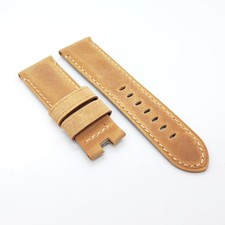 Cinturino in pelle gialla 24