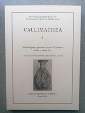 Callimachea, vol. 1 - Atti