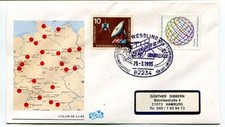 1995 Wessling Eutelsat II F6 Hot Bird DSDC Hamburg Deutsche Bundespost SPACE NAS