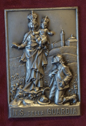 Madonna della guardia placca - guardia,