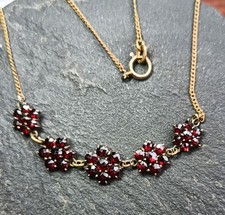 Collana granato di Boemia