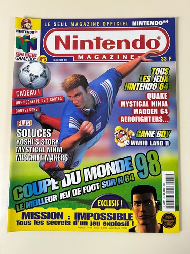 Nintendo magazine coupe - magazine, n°5: