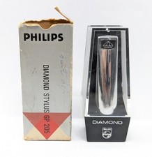 Philips 22 GP 205 pickup testina e puntina vintage per giradischi con box