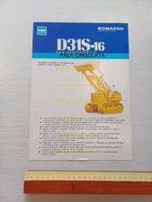 Komatsu d31s pala - komatsu,