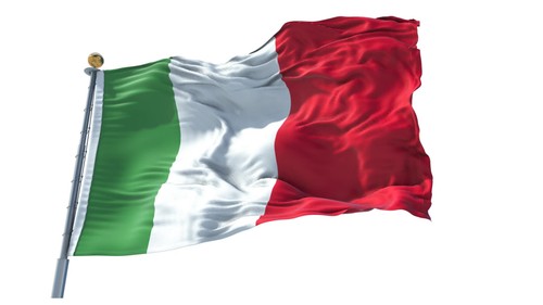 Bandiera italiana italian - bandiera, flag