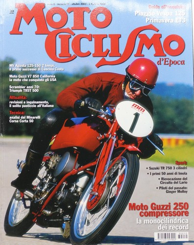 Moto ciclismo epoca agusta - ciclismo,