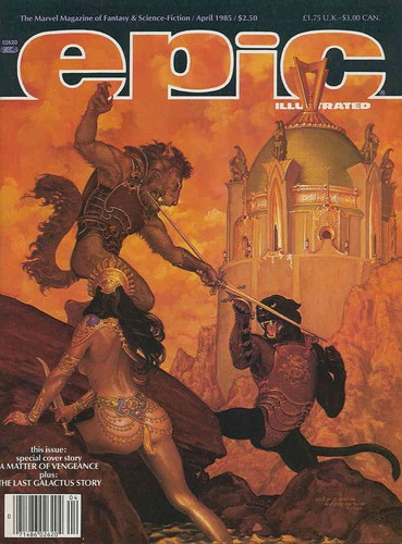 Epic illustrated vf nm - epic, #29