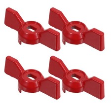  4 pezzi valvola a sfera universale maniglia a farfalla rubinetto da giardino