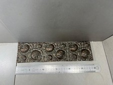 Fregio Liberty Bronzo Per Mobili Antichi  decorazione 8x30cm spessore 1mm