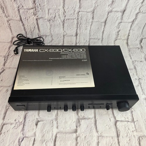 Yamaha 630 amplificatore - yamaha, cx-630
