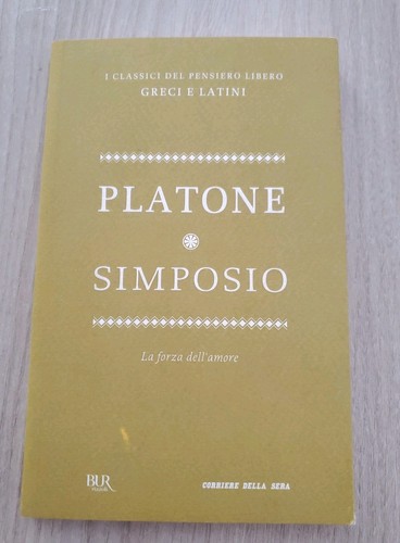 Simposio platone bur - simposio,