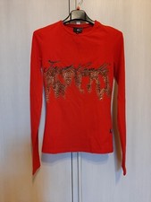 ROBERTO CAVALLI T-SHIRT MANICHE LUNGHE DONNA TAGLIA 40/S