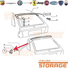 LANCIA DELTA EVOLUZIONE STAFFA DESTRA SPOILER POSTERIORE ORIGINALE 82468954