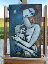 Quadro Dipinto Olio su Tela