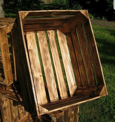 Cassa mele legno - mele, in