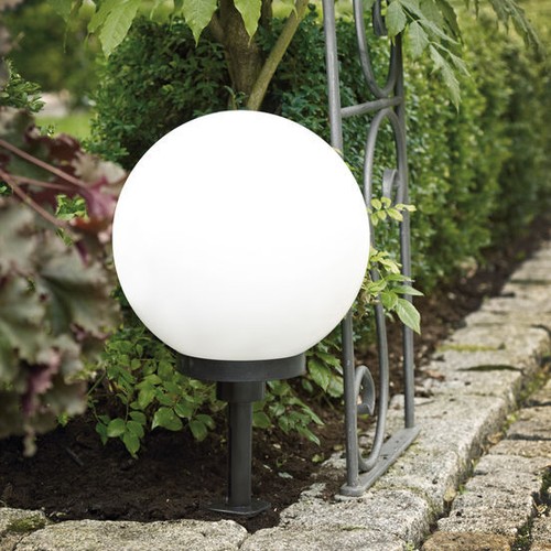 Outdoor floor lamp ball - outdoor, with