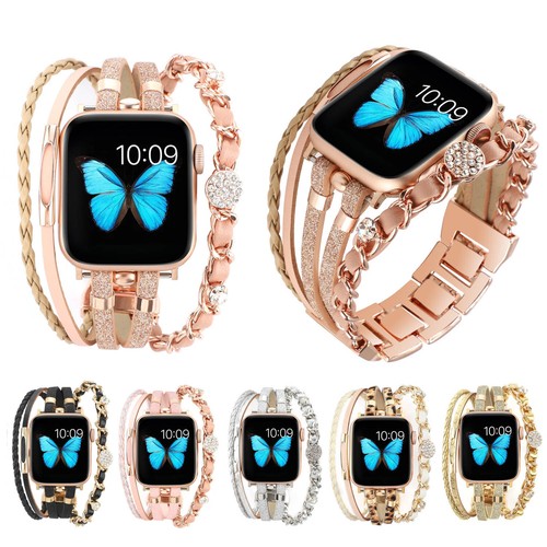 Cinturino catena pelle - , bling