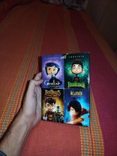 LA LAIKA COLLECTION COMPLETA DVD BOX RARO CORALINE PARANORMAN BOXTROLLS KUBO
