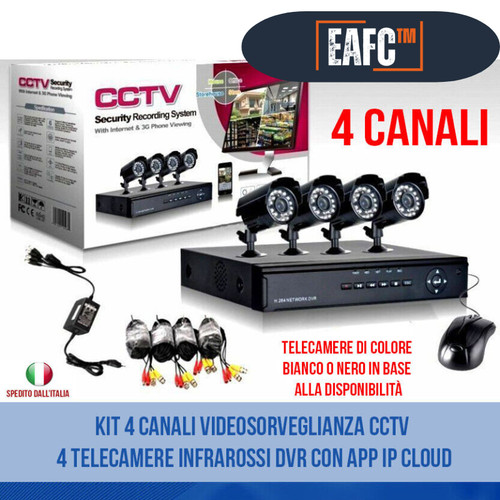 Kit videosorveglianza - kit,