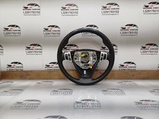 ☑️ VOLANTE IN PELLE MULTFUNZIONE SAAB 93 9-3 2009 12757703 3054308 K3
