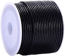 Cordino Cuoio Nero Fai Da Te