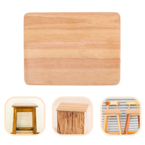 Sgabello quadrato legno - sgabello,
