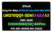 27 pollici Apple iMac A1419 IPS Retina 5K display LCD assemblato LM270QQ1 SDA3 fine 2014
