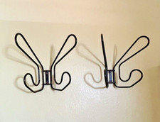 8 Appendiabiti Fran Ikea modello farfalla vintage neri