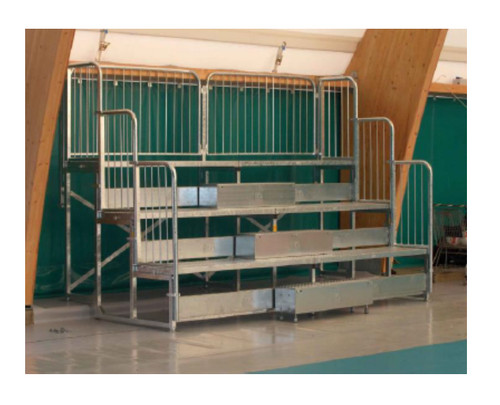 Tribuna con posti fissi - con,