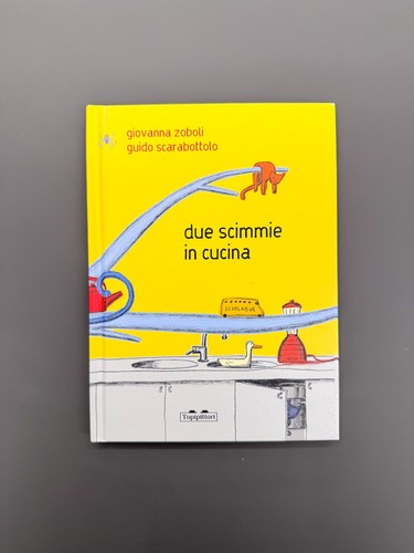 Due scimmie cucina - in,