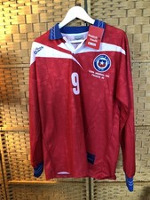 Maglia manica lunga Federacion de Chile 1998 Copa Mundial Zamorano M retrò