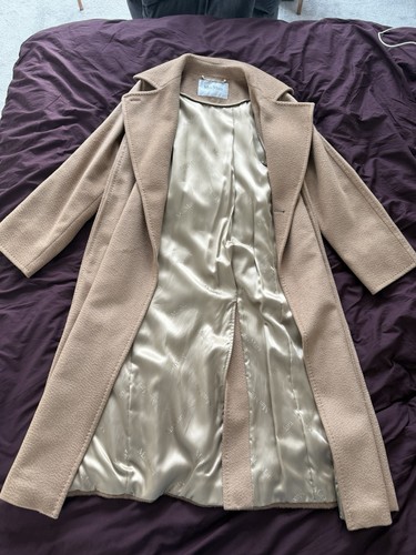 Cappotto capelli cammello