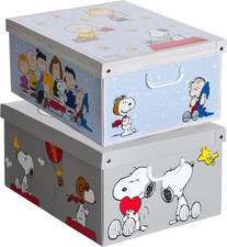 Set 2 Pezzi Scatole Armadio in