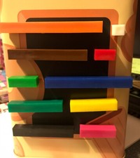 Regoli colorati numeri in