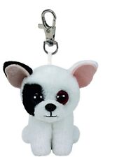 Beanie Peluche Marcel il Cane Portachiavi 8.5cm Ragazza Donna Clip Borsa zaino