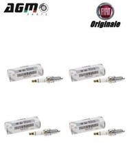4 CANDELE ORIGINALI 55232360 NGK ZKR7AI-8 FIAT 500 PANDA 1,2 LPG - PUNTO 1,4 GPL